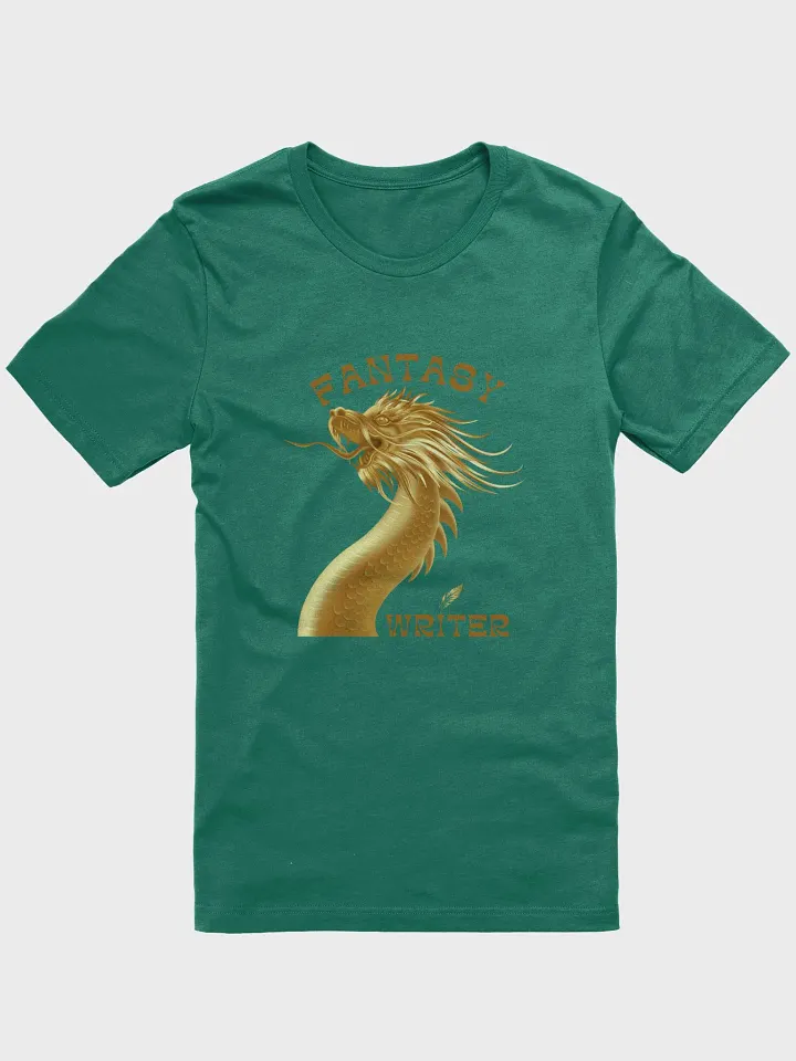 Fantasy Writer Dragon - Gold/Green product image (1)