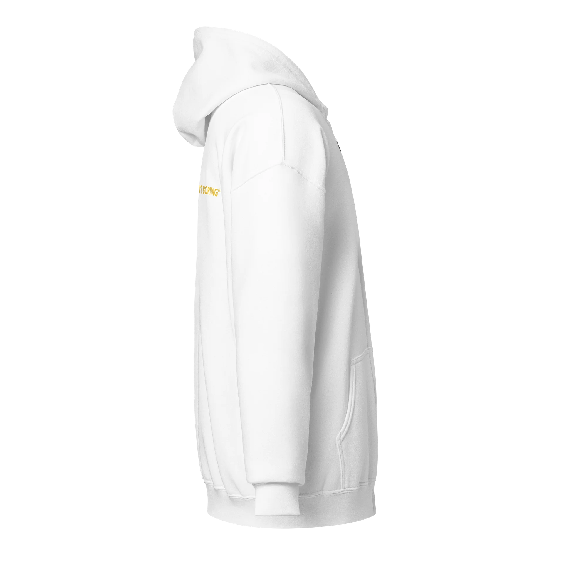 Unisex DCTUK Gold Logo Zip Hoodie product image (4)