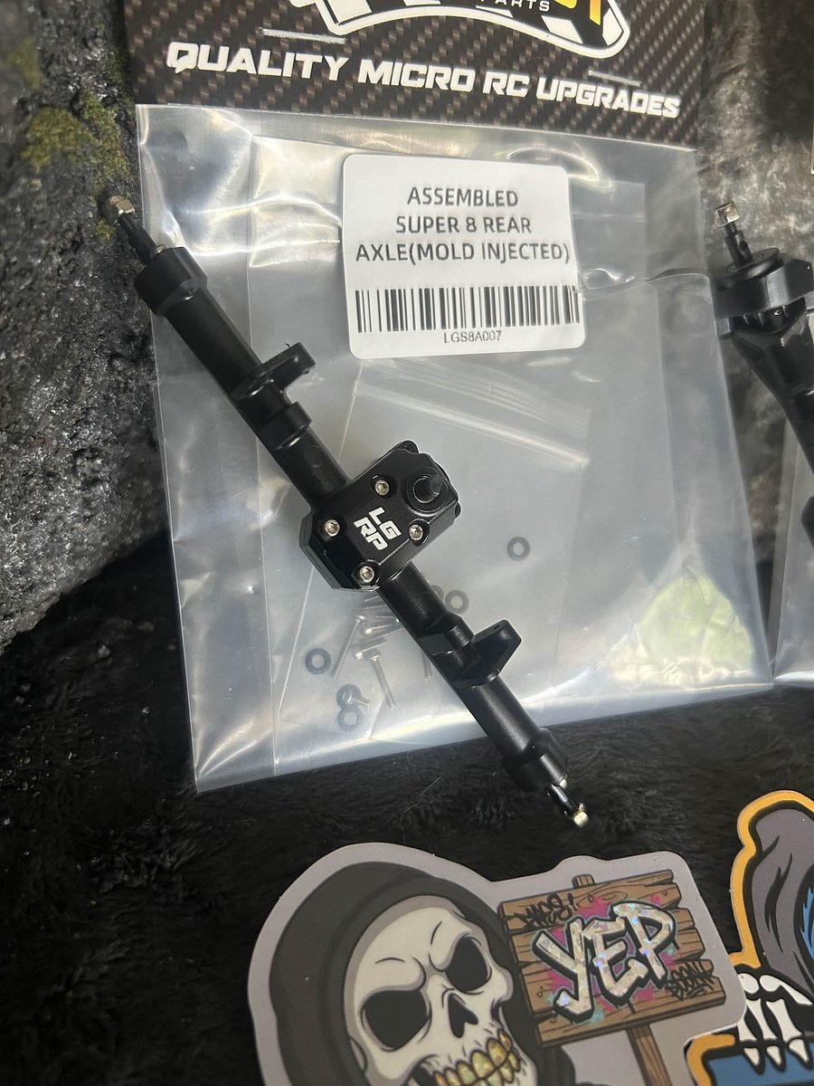 Super 8 Axle Set (INJECTION MOLDED) product image (2)