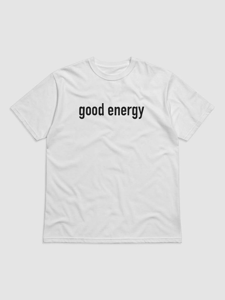 white good energy tee product image (1)