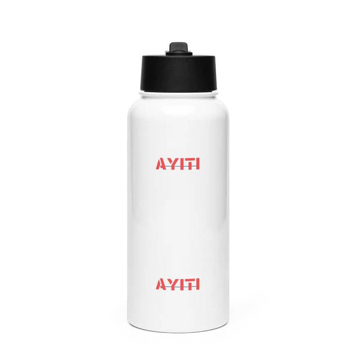AYITI Red Repeat Stainless Steel Water Bottle product image (1)