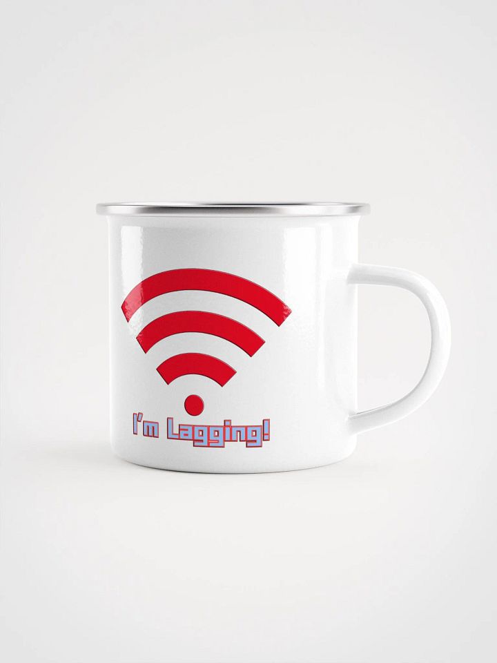 Wi-Fi Lag Enamel Mug product image (1)