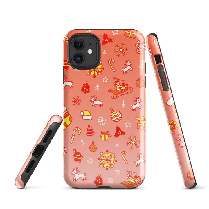 Festive Christmas Cheer Tough iPhone® Case product image (1)