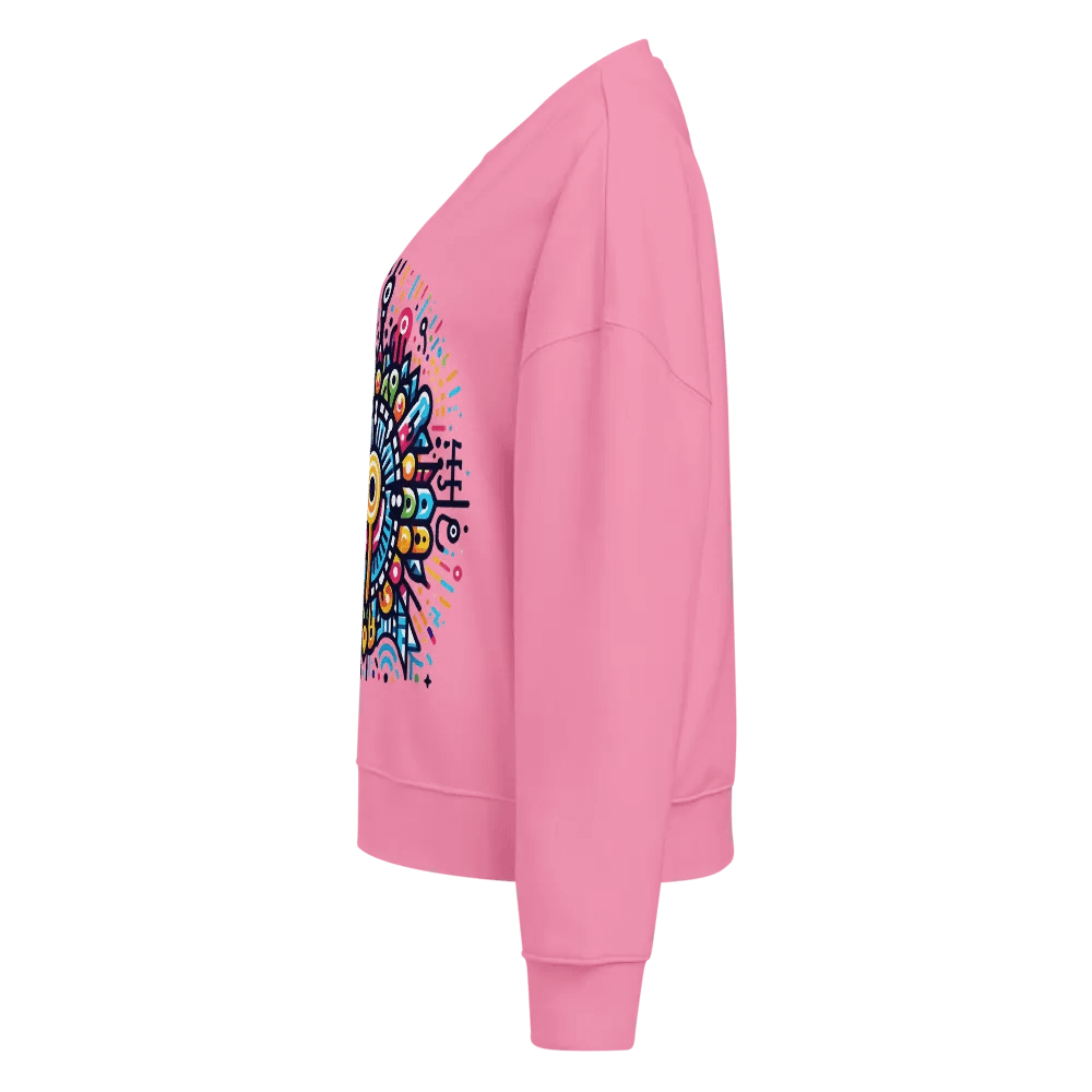 Vibrant Mandala Symmetry Sweatshirt product image (3)