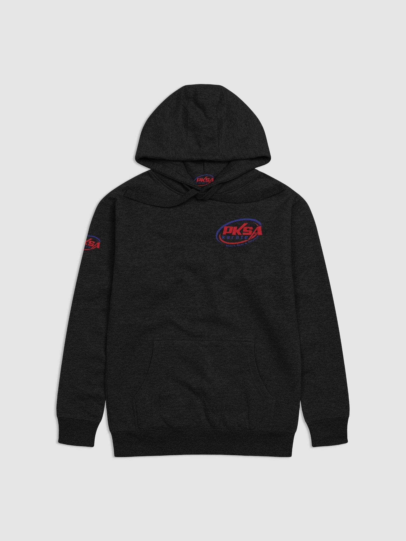 Adult: Black Belt & Beyond Small Logo Hoodie product image (1)