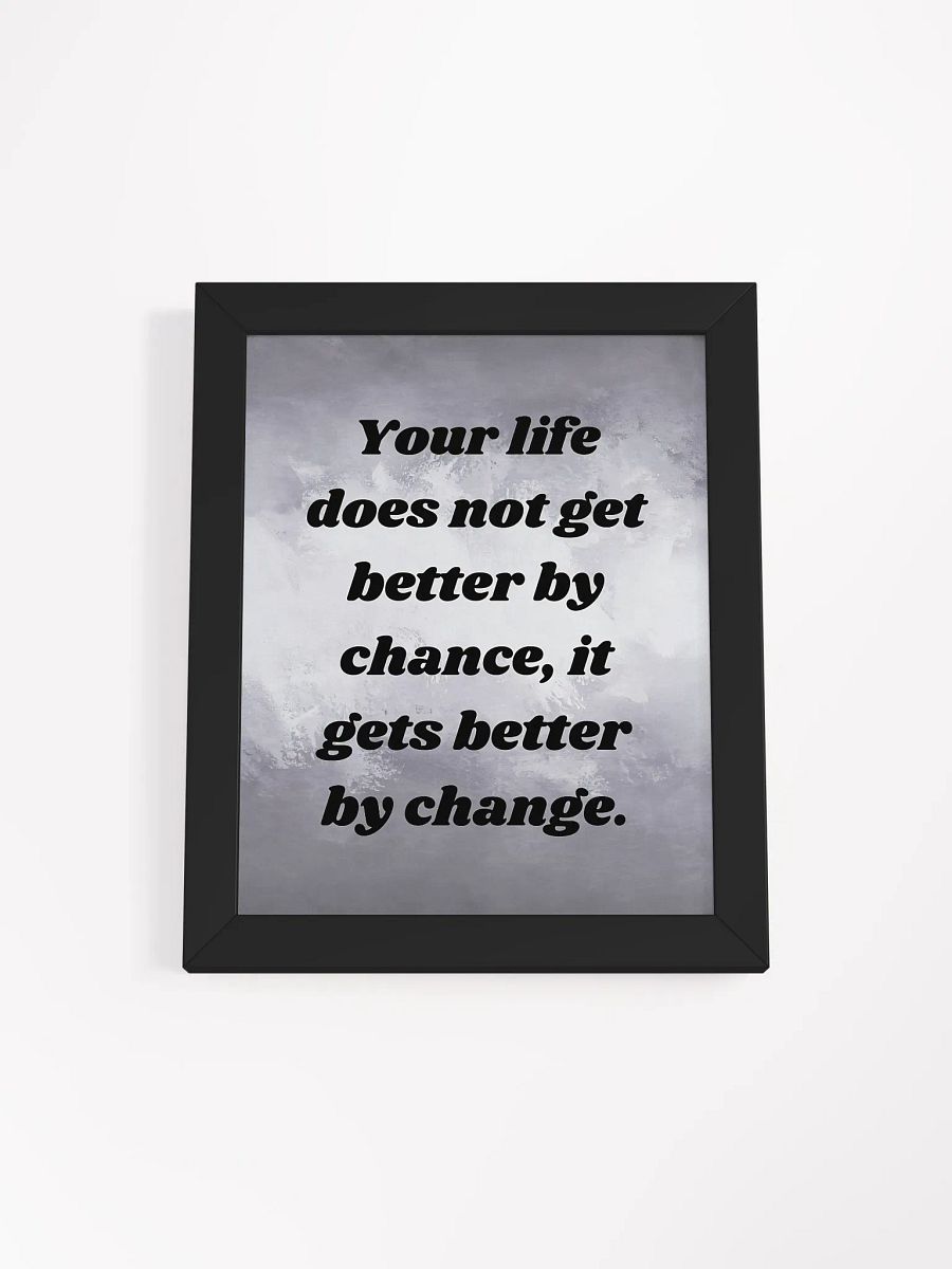 Change for Better Poster product image (2)