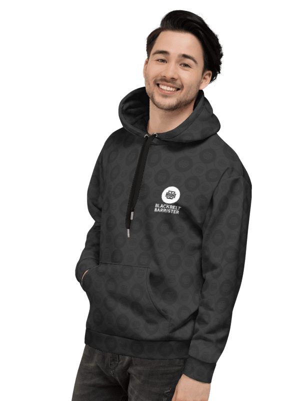 BBB All Over Print Dark Grey Hoodie product image (7)