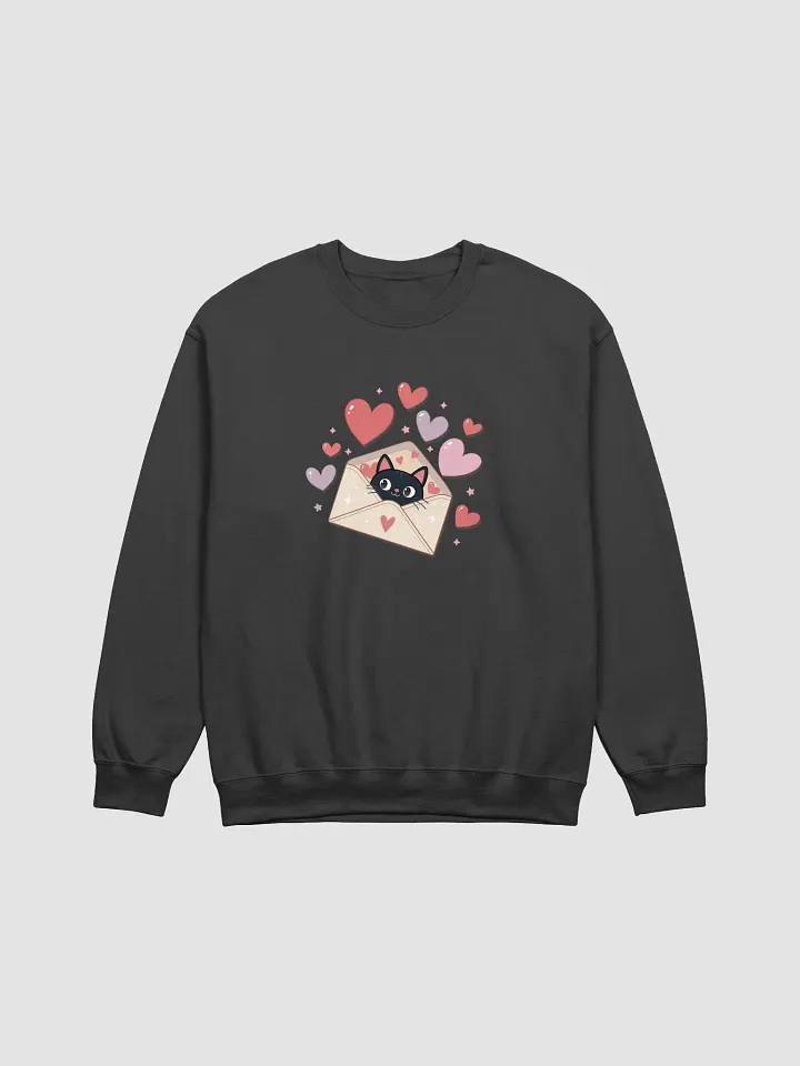 Feline Valentine Envelope - Crewneck Sweatshirt product image (1)
