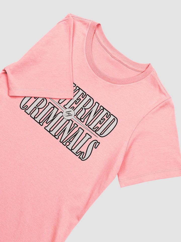 Governed By Criminals - Bella+Canvas Women's Supersoft Relaxed-fit T-Shirt product image (2)