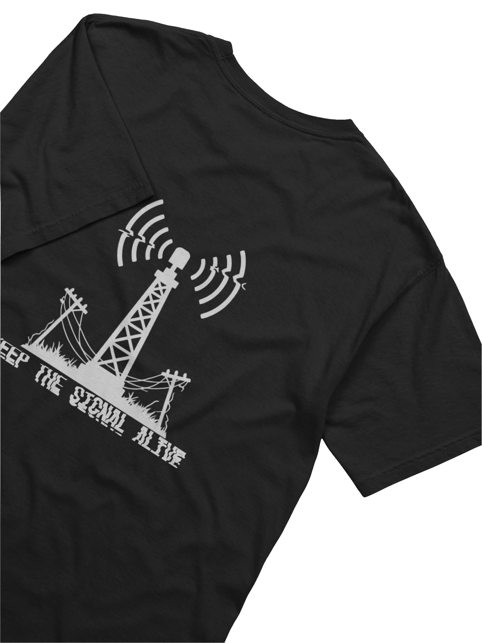 Signal T-Shirt (Black) V2 product image (5)