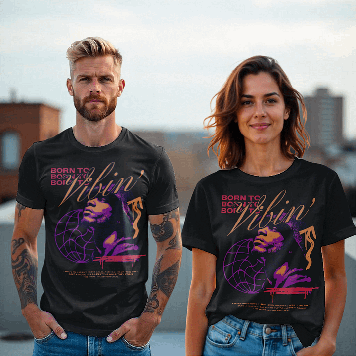 Born to be | Unisex Bella+Canvas Supersoft T-Shirt product image (1)
