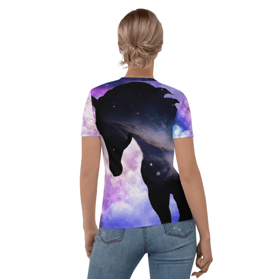 Galaxy horse - Nebula Horses t shirt product image (4)