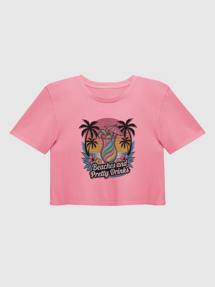 Tropical Sunset Delight Crop Top product image (1)