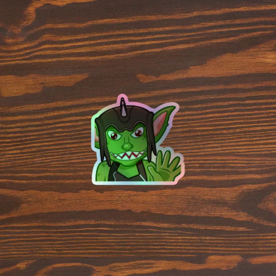 Hi Holographic Sticker product image (5)
