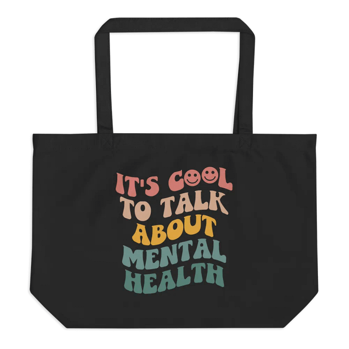 It's Cool To Talk About Mental Health Tote product image (1)