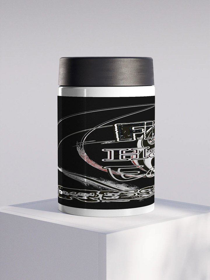 Fight Hard Earn Respect - Black - Stainless Steel Koozie product image (1)