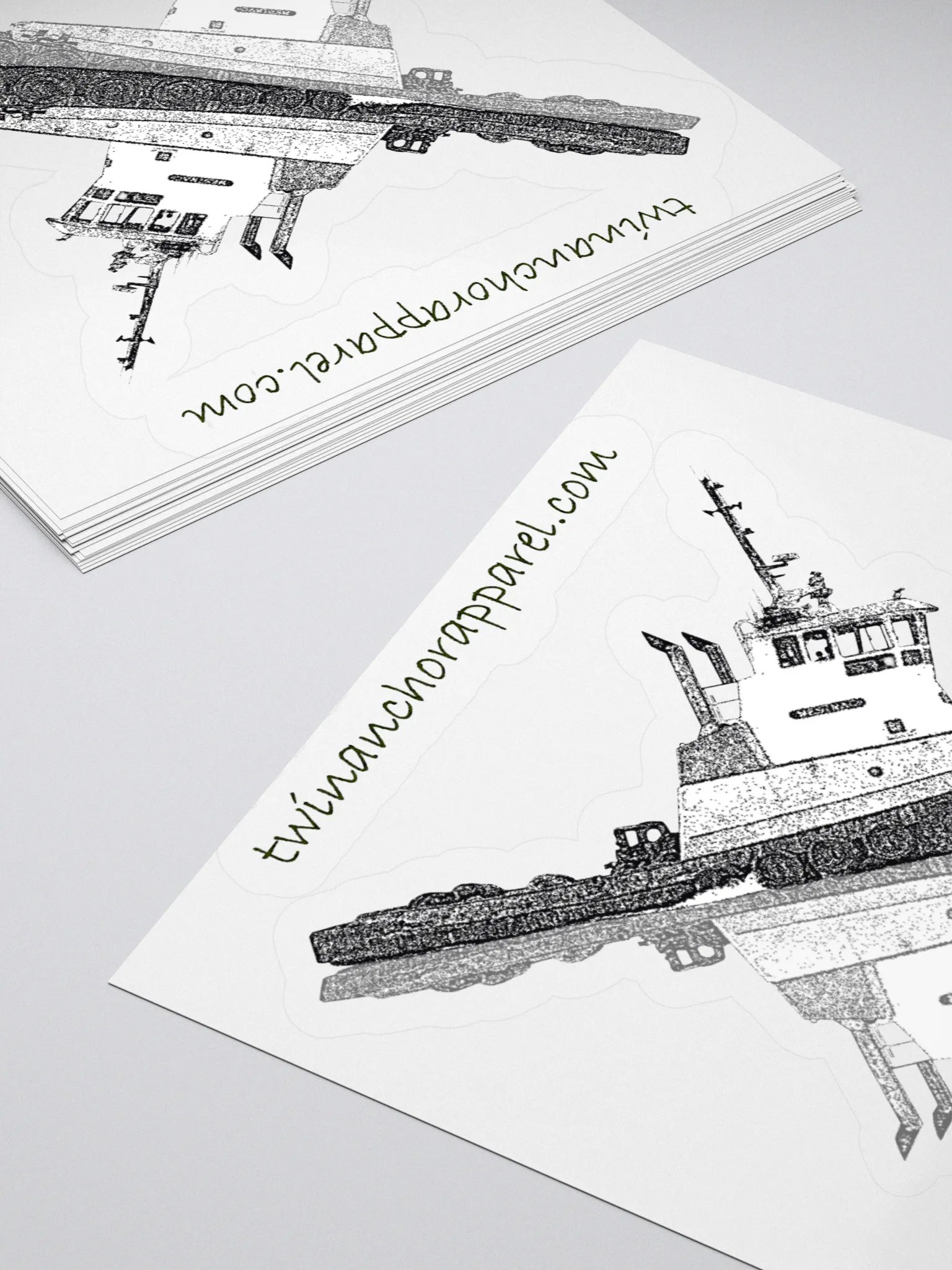 Westrac tug Kiss Cut Stickers product image (14)