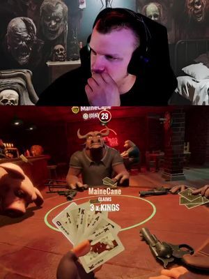 Almost lost my cool there. But that colt didn't clap back! #liarsbar #tiktoklive #fyp #funny #viral #voicemod #foxy #cardgames #streamer #twitch #tiktokstudio #queenscrew