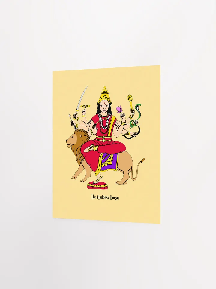 Goddess Durga 8x10 Print product image (2)