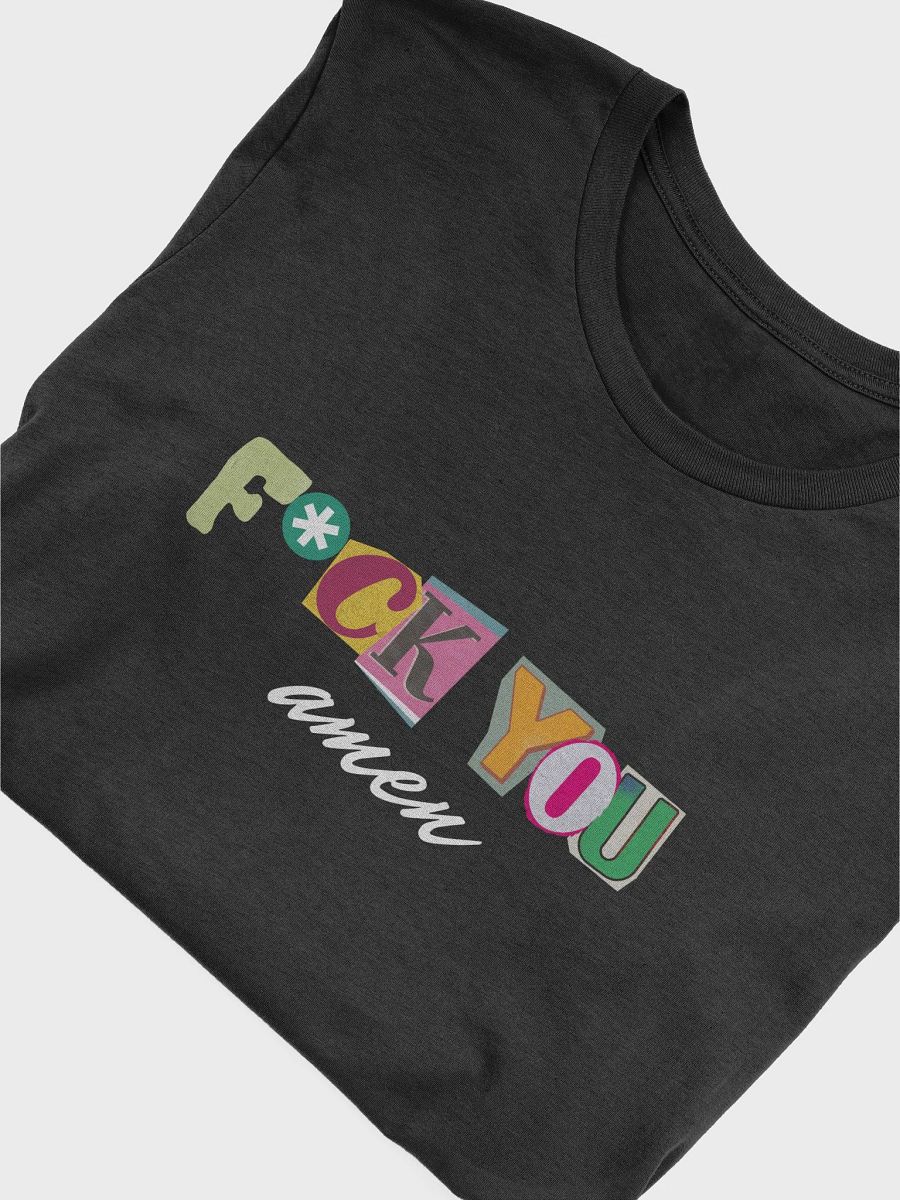 Ransom Note: F U. Amen (censored) product image (5)