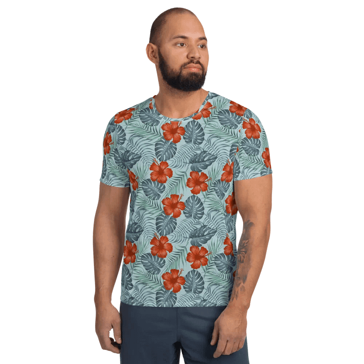 Palm Paradise | Men´s Athletic T-Shirt product image (1)