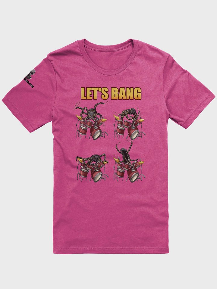 Tarantula Drumming (With Text) - Tee product image (1)