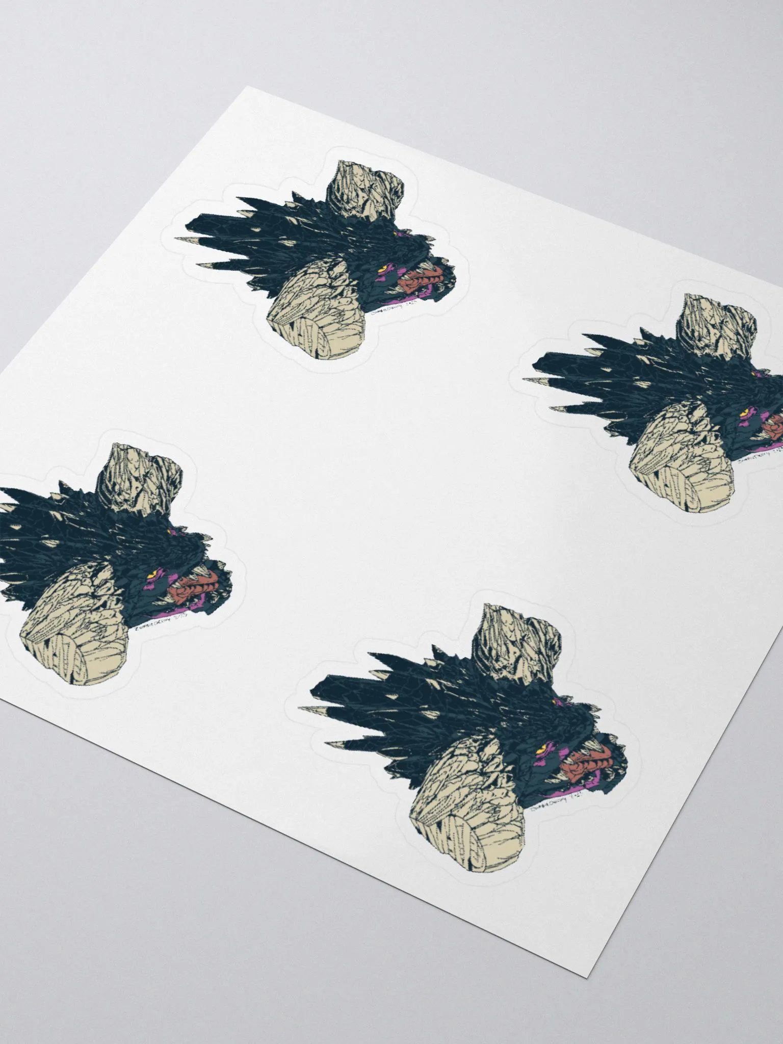 Nergigante Sticker 4-Pack product image (3)