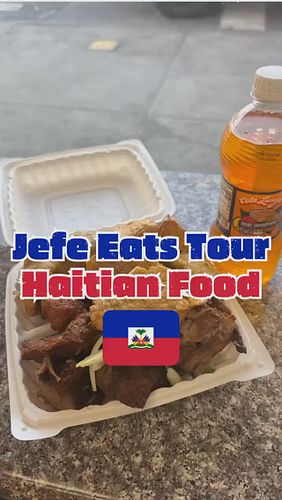 Jefe Eats Tour Part 1: 🇭🇹Trying Haitian Food🇭🇹 Ft @relly (Bebe Fritay) #nycfood #nyceats #nycfoodie #hiddengems #brooklyn #bk...