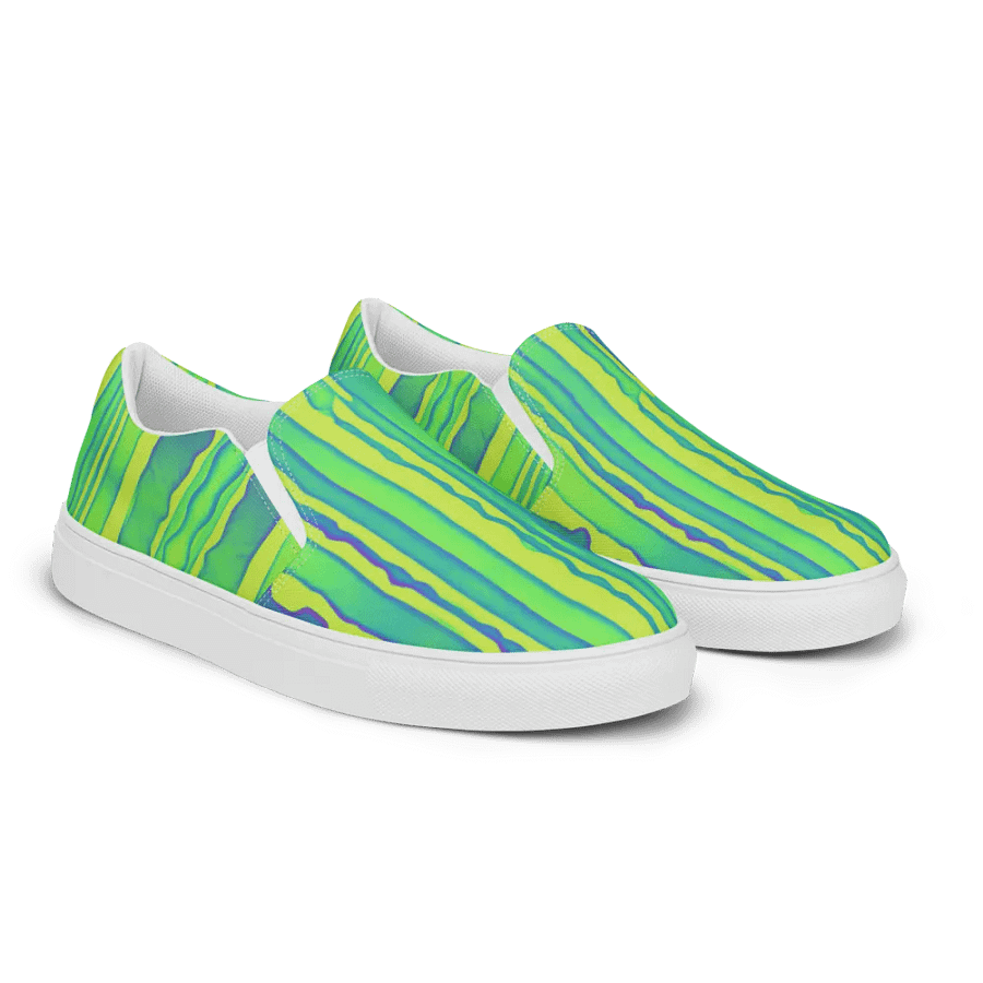 Ripple Effect Women's Slip-On Canvas Shoes product image (6)