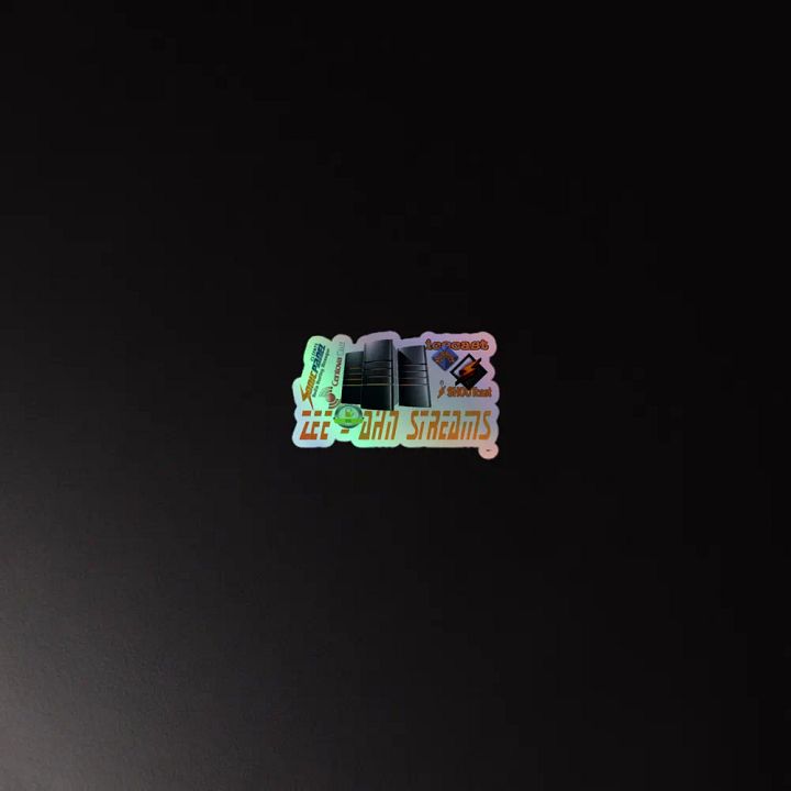 ZEE-Ahn Streams Logo Sticker product image (4)