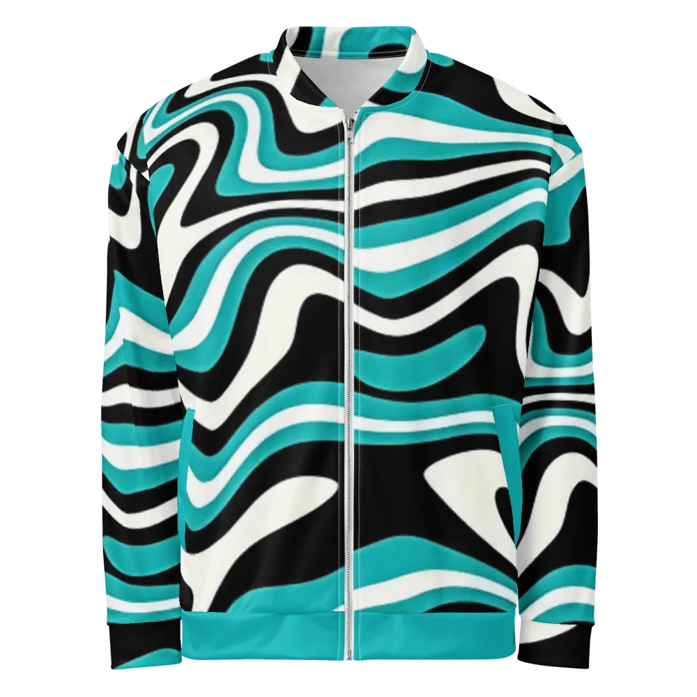 Fluidity Unleashed Bomber Jacket product image (1)