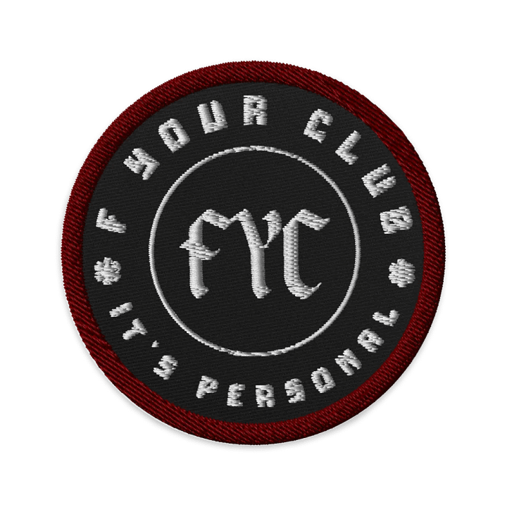 FYC - Embroidered Patch [BW3] product image (1)