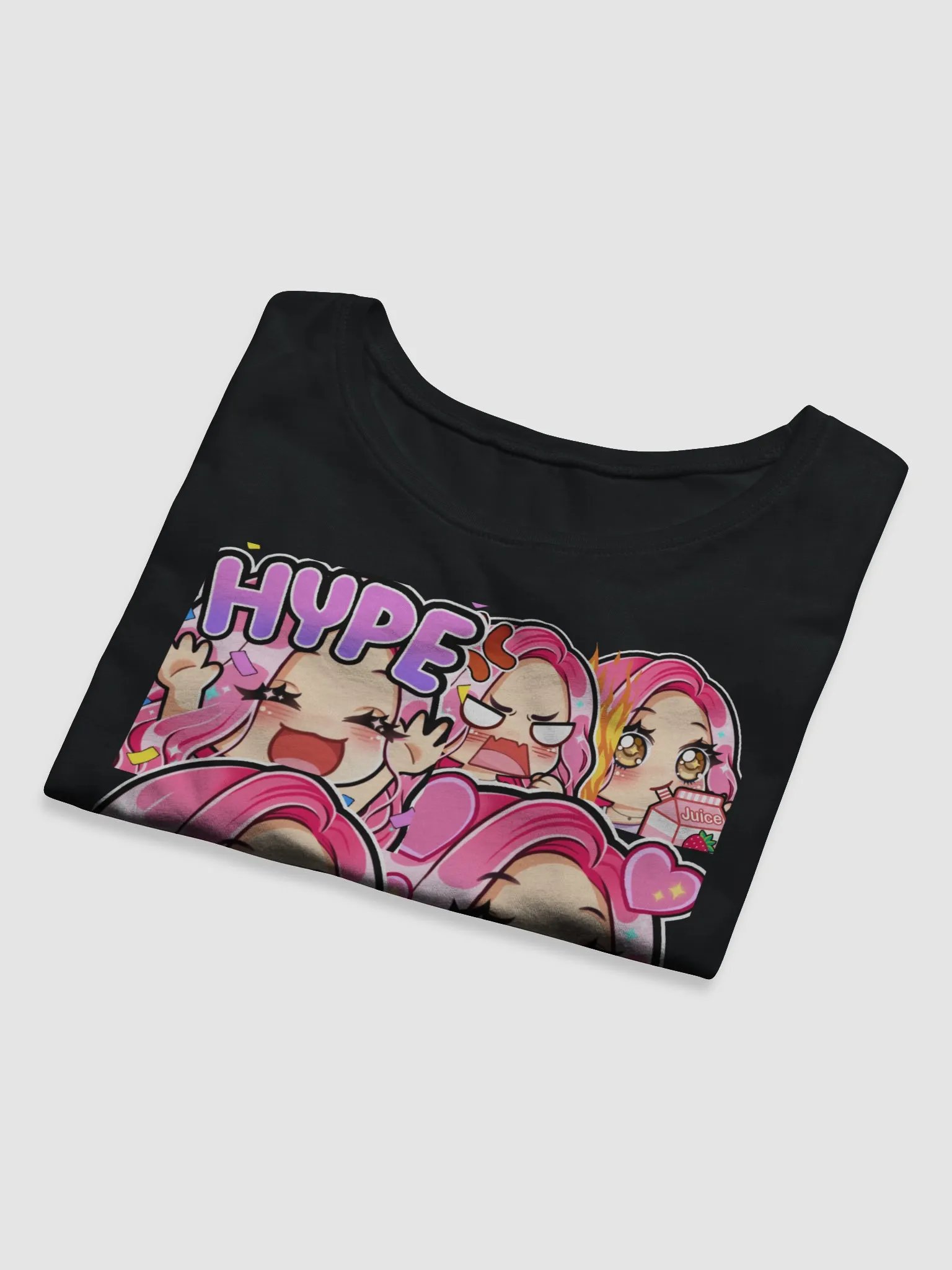 StrawberryCubana's Emotes Crop T-Shirt product image (5)