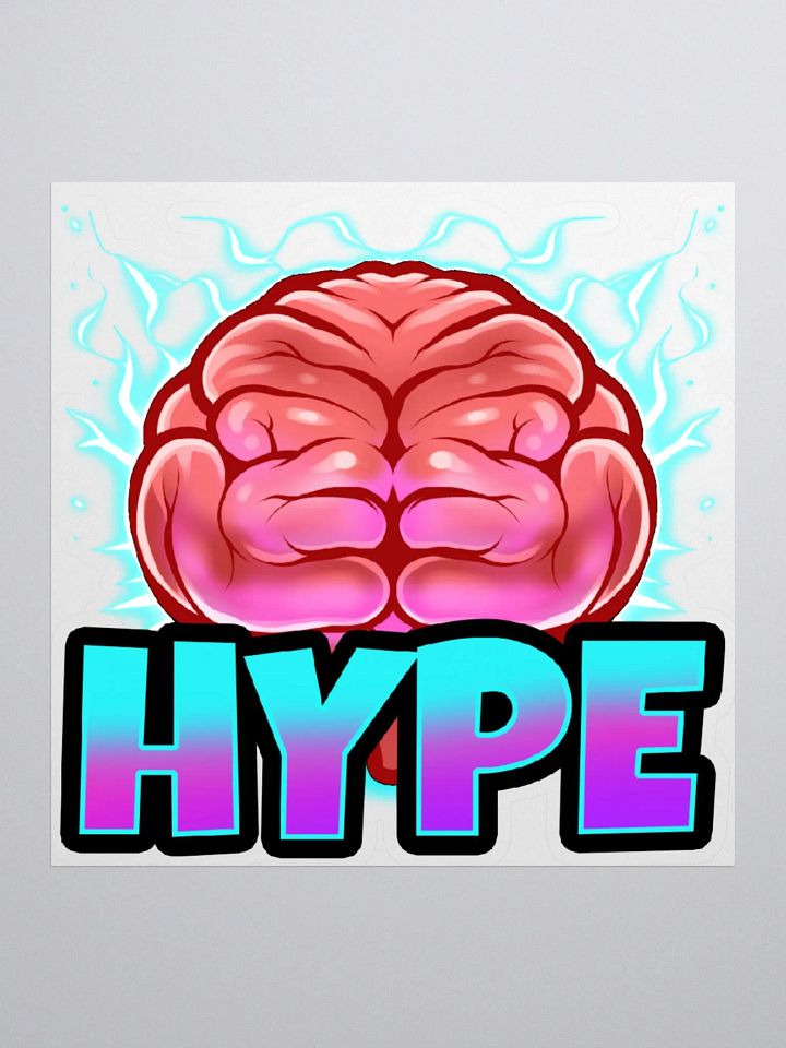 Mind HYPE Sticker product image (1)
