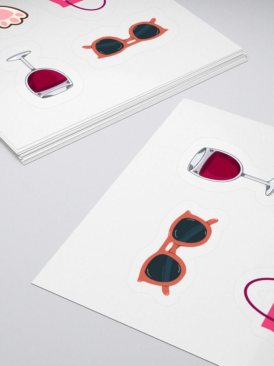 Chic Essentials Kiss Cut Sticker Set product image (4)