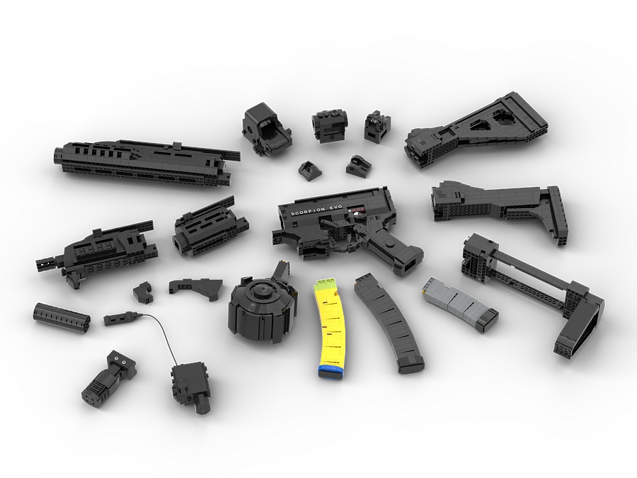 LEGO CZ Scorpion EVO 3 - LDD Instructions product image (10)