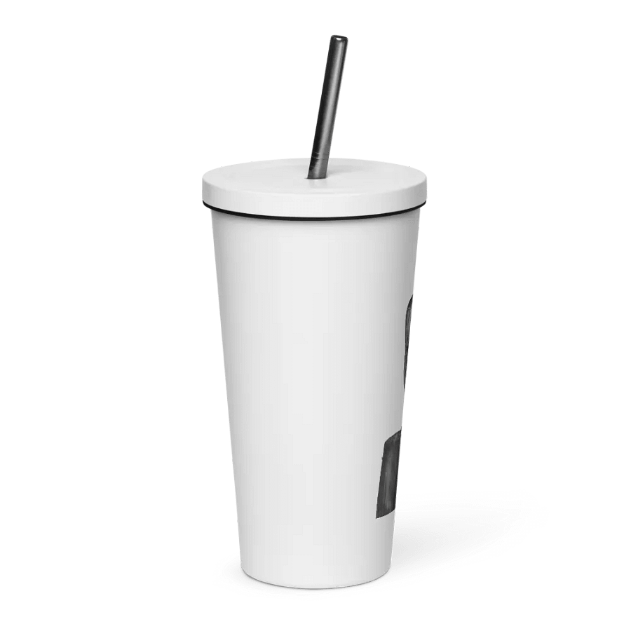 Barn Owl Drawing Straw Cup product image (4)
