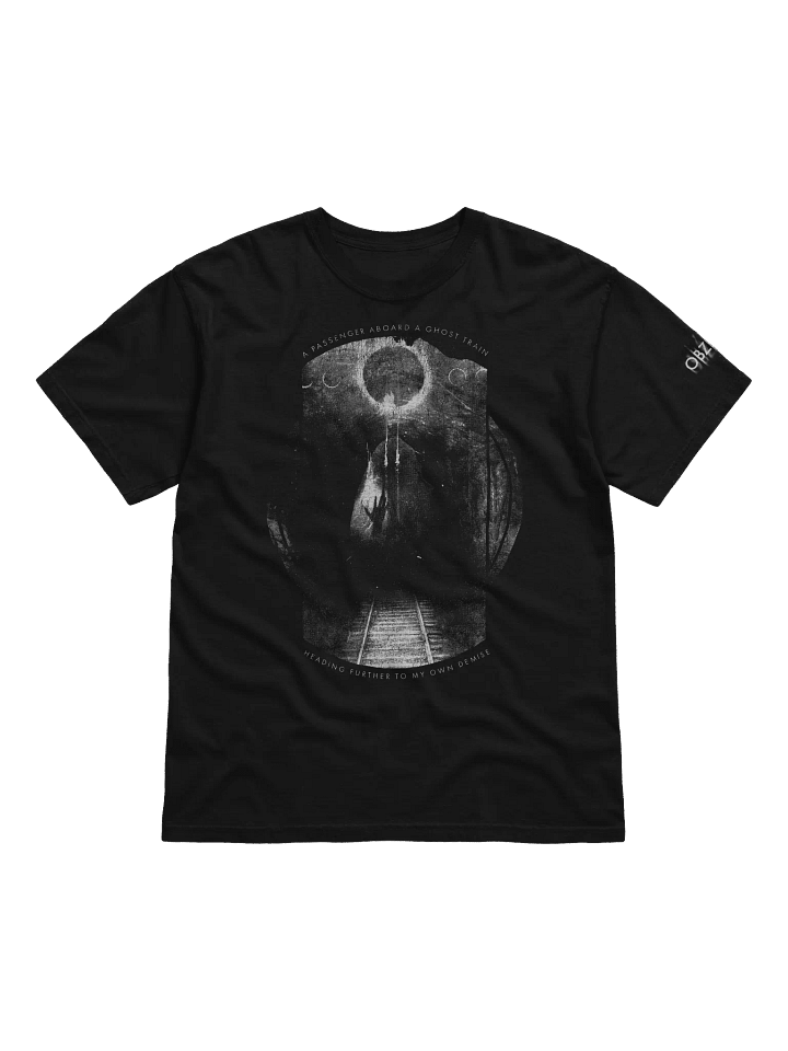 ghost train BLACK TEE product image (1)