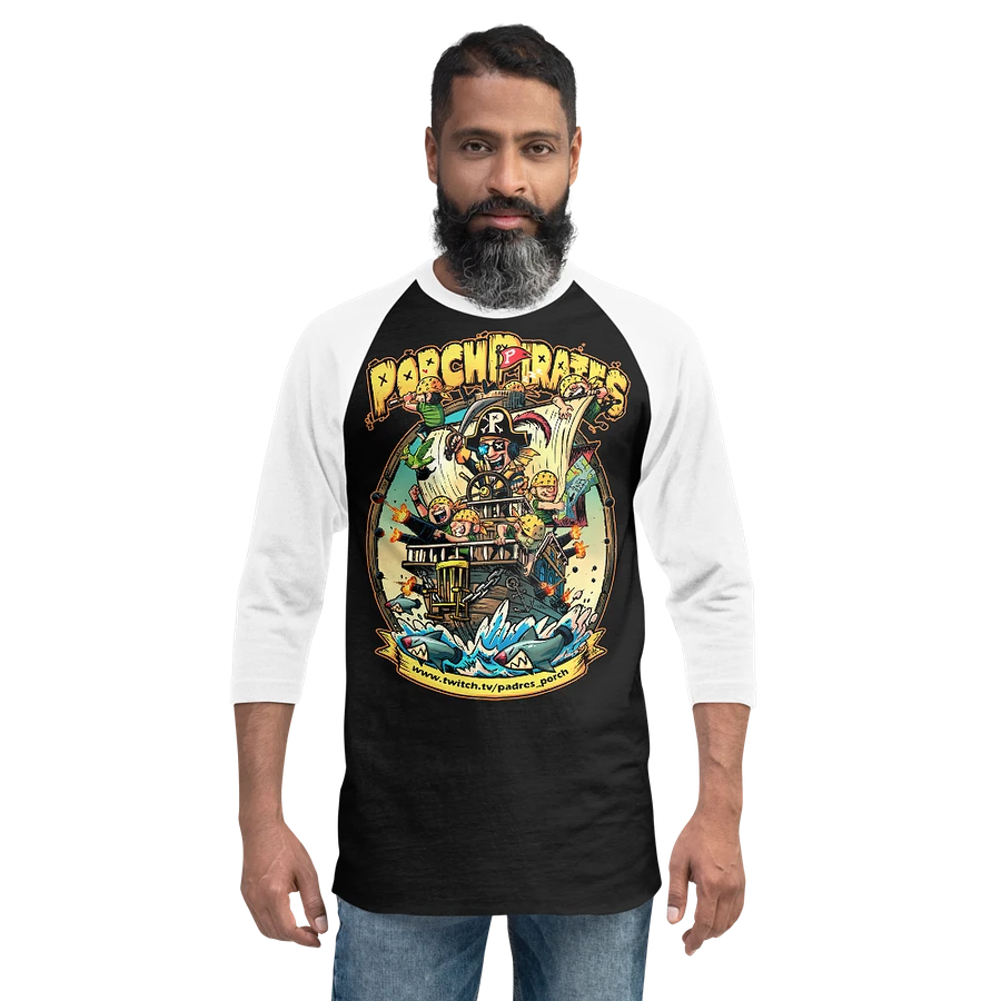 Porch Pirates Clan Raglan product image (5)