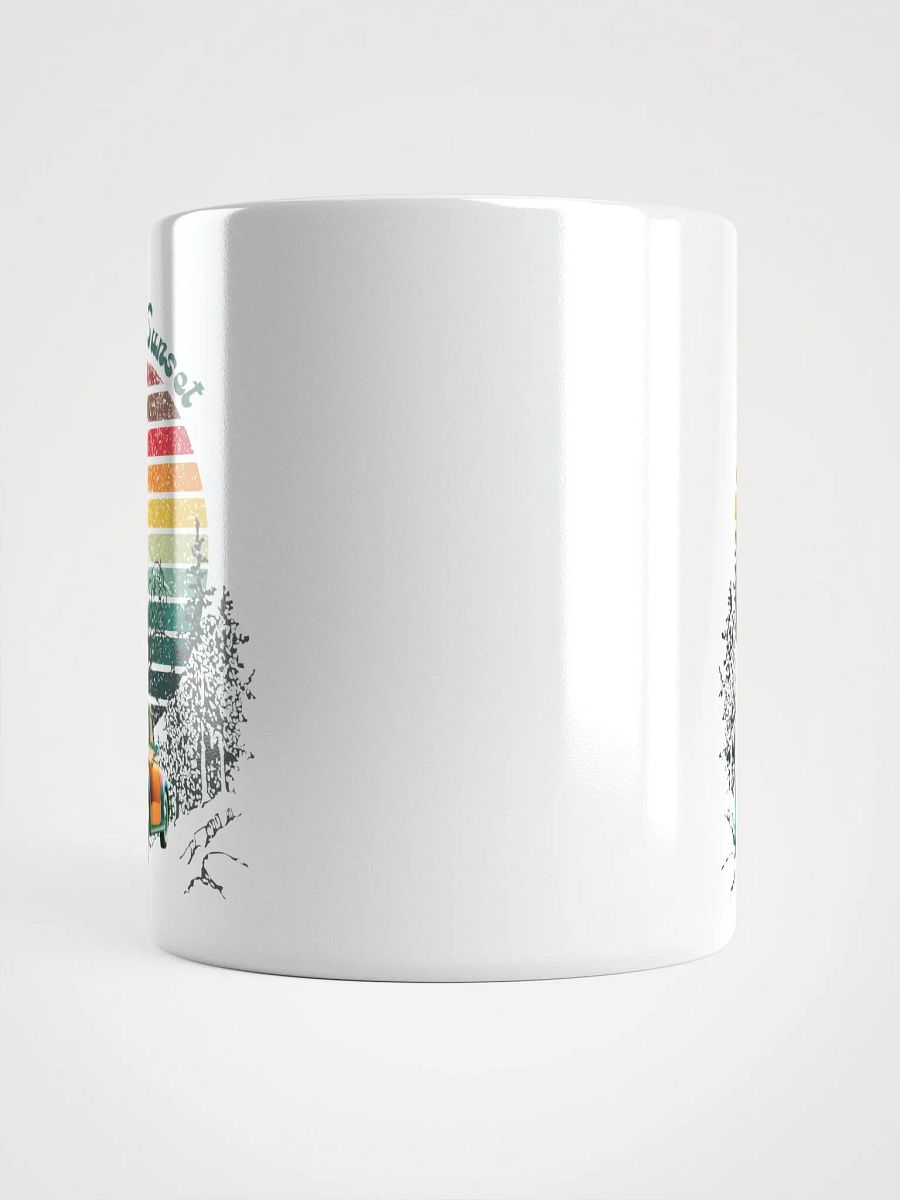 Retro Rainbow Car / Groovy Sunset Mug product image (9)