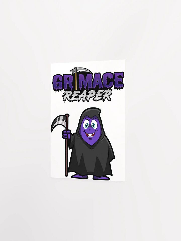 The Grimace Reaper Poster product image (2)