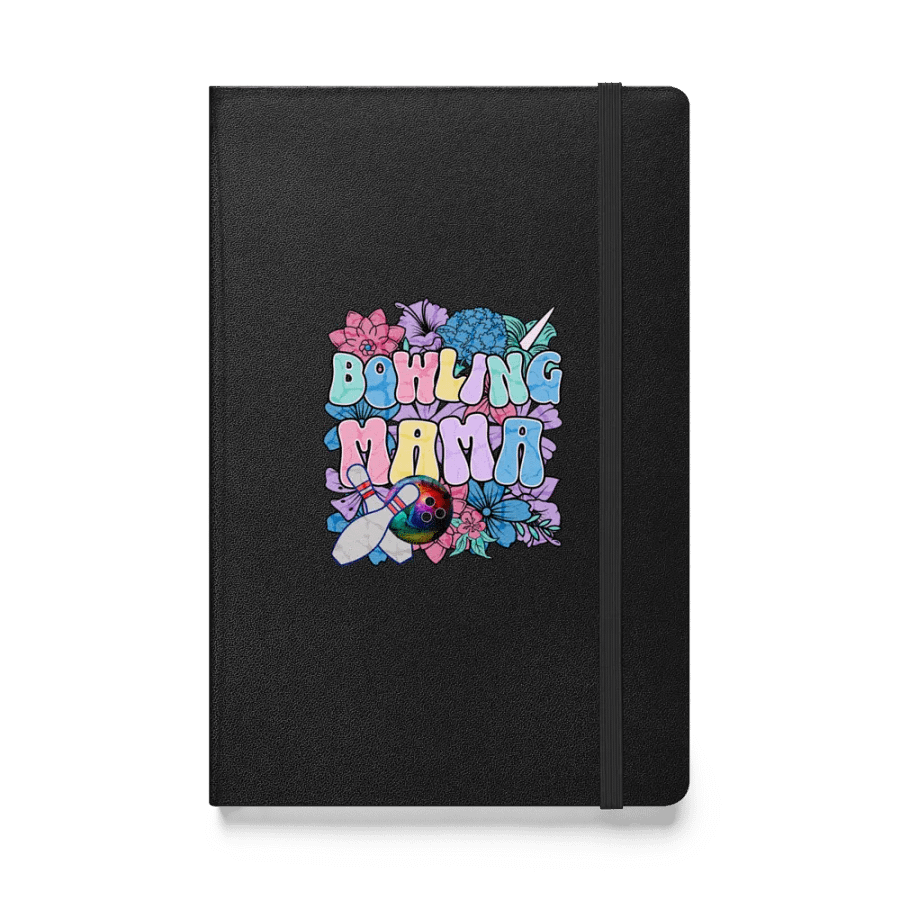 Bowling Mama Floral Hardcover Notebook product image (1)