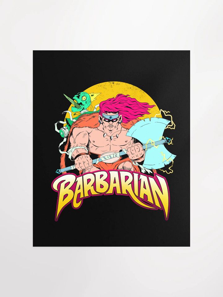 Dark Fantasy Barbarian - Poster (16x20) product image (1)