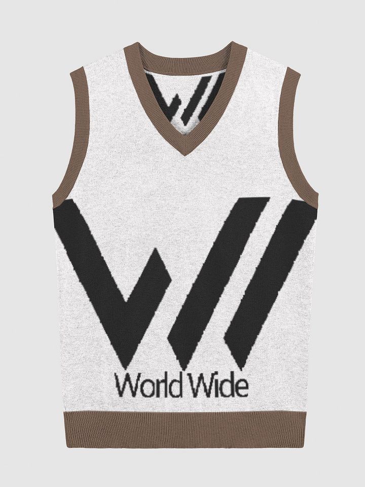 WorldWide Knitted V-Neck Vest product image (2)
