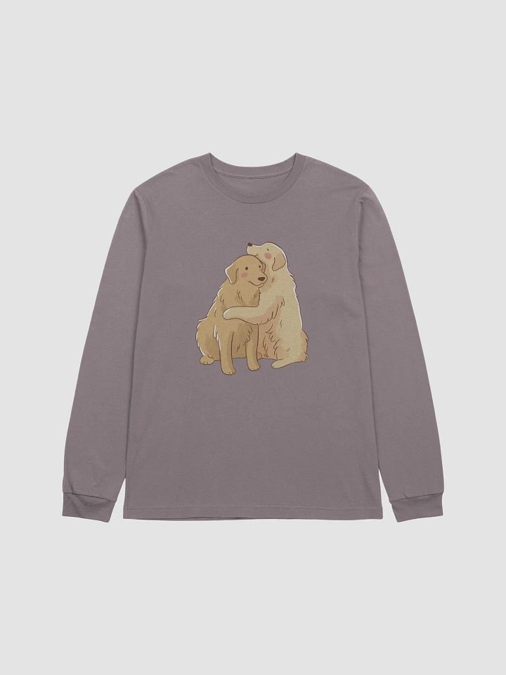 Golden Retriever Affection Long Sleeve Tee product image (1)