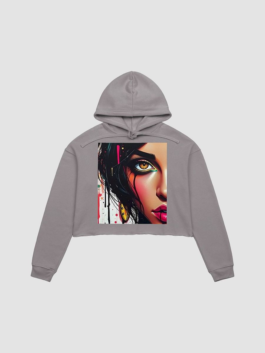 Golden Gaze Cropped Hoodie product image (1)