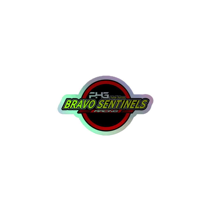 Bravo Sentinels Racing Holographic Sticker Sheet product image (2)