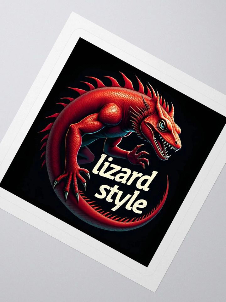 Lizard Style Sticker product image (4)
