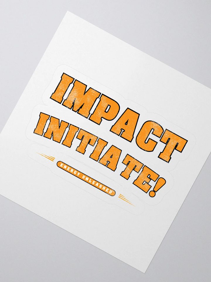 Energy Unleashed Kiss Cut Stickers product image (4)