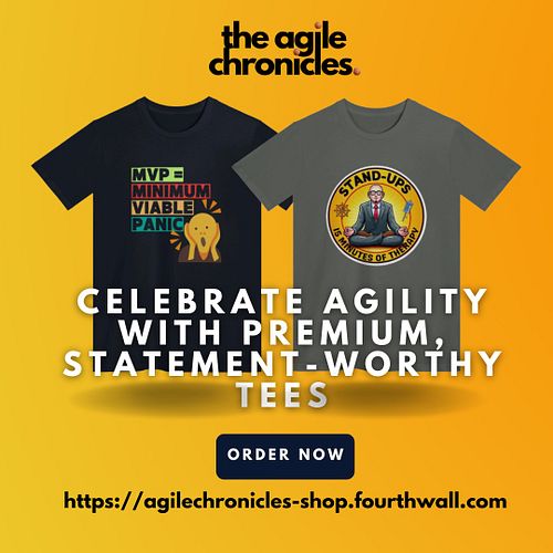 The new Merch store of Agile chronicles is now live at Fourthwall.com. Wear your agility! Please visit https://agilechronicle...
